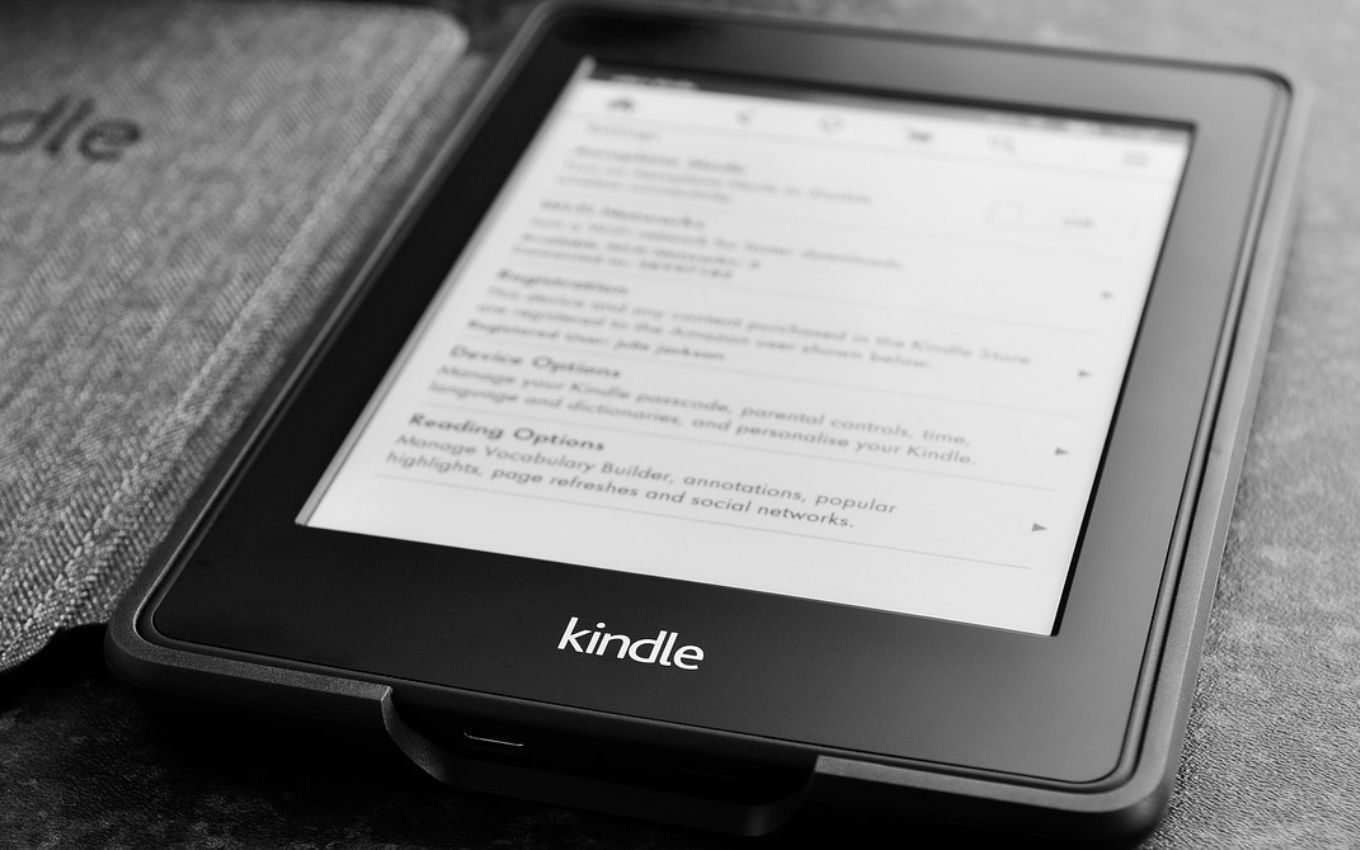 Book Friday 2023: Imagem de Kindle, da Amazon