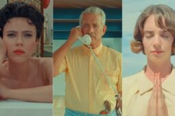 Cenas do filme Asteroid City, que tem Scarlett Johansson, Tom Hanks e Maya Hawke no elenco