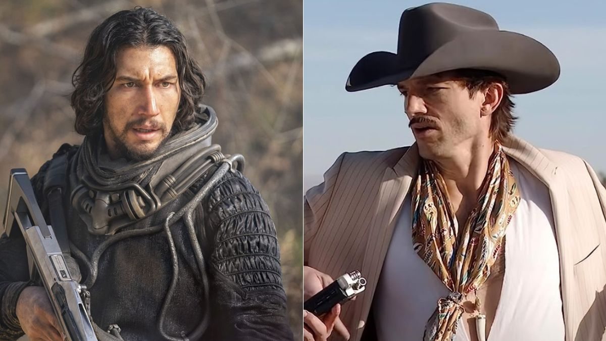 Adam Driver em 65 e Ashton Kutcher em Vingança, filmes novos que estão na lista de estreias da HBO Max em junho