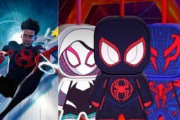 Montagem de fotos com cena de Homem Aranha: Através do Aranhaverso e combo sem balde de pipoca do Cinemark