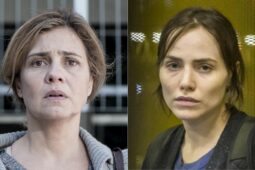 Montagem de fotos com Adriana Esteves em Justiça e Letícia Colin em Onde Está Meu Coração: lista de melhores séries Globoplay