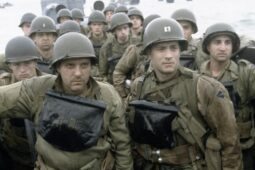 Cena de um dos melhores filmes de guerra: O Resgate do Soldado Ryan