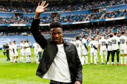 Viní Jr. em jogo do Real Madrid: ele será tema de documentário na Netflix