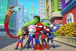 Imagem de Spidey e Seus Amigos Espetaculares, na lista de lançamentos Disney+ julho de 2023