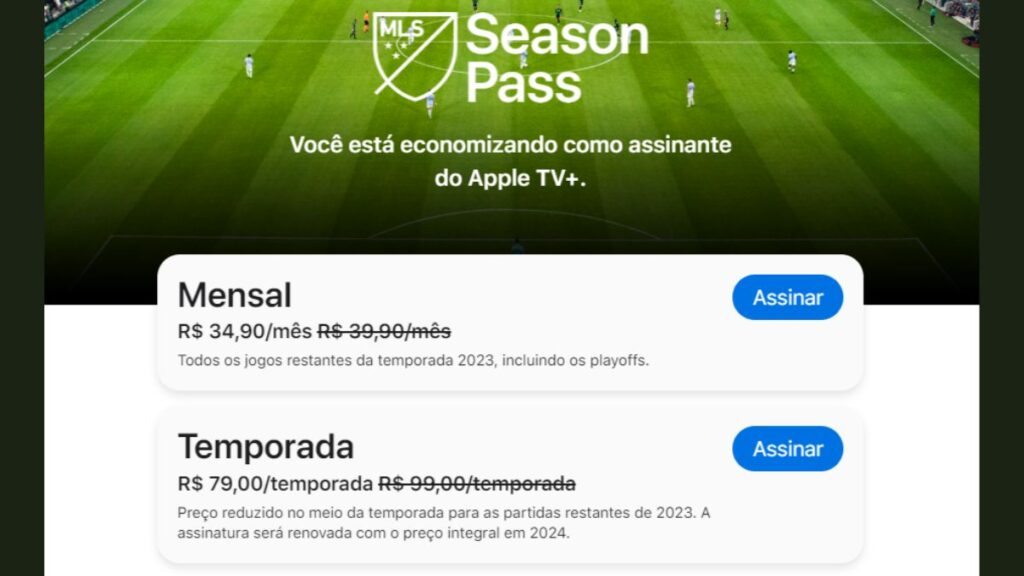 Planos MLS Season Pass 2023