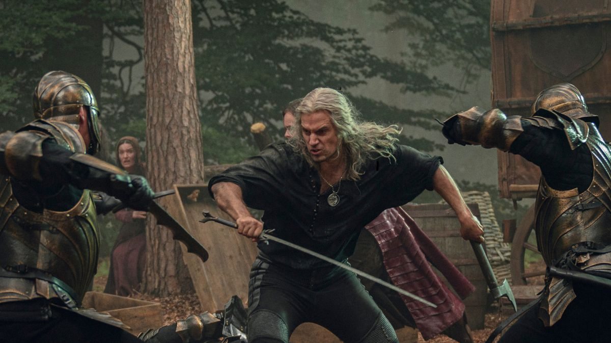 Cena da terceira temporada de The Witcher, série da Netflix