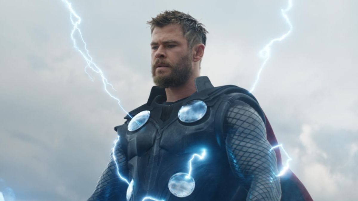 Chris Hemsworth em Vingadores: Ultimato