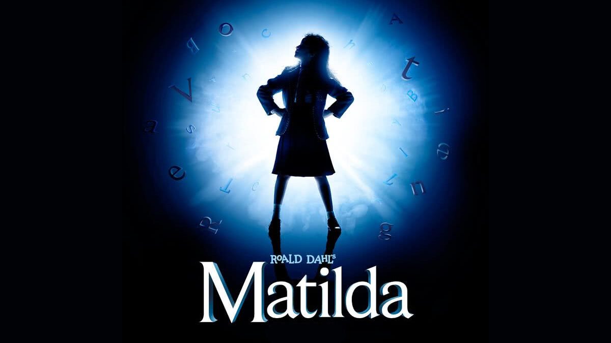 Cartaz do musical Matilda, que estreia no teatro em São Paulo