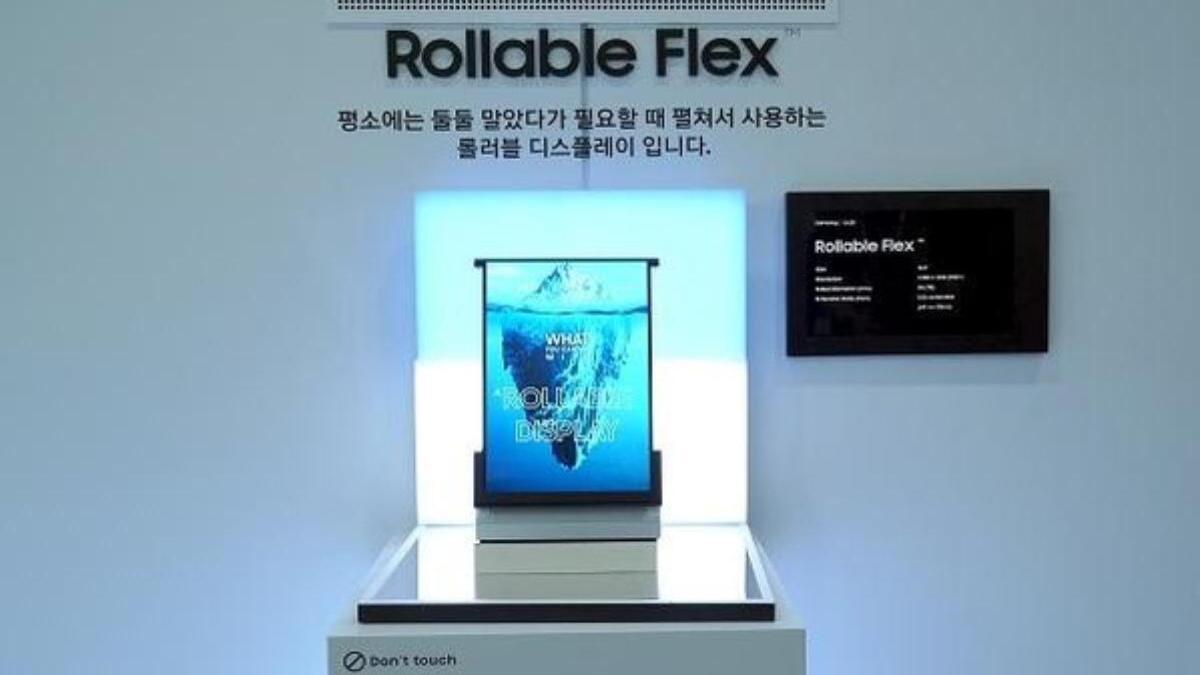 Samsung Rollable Flex, celular com tela rolável