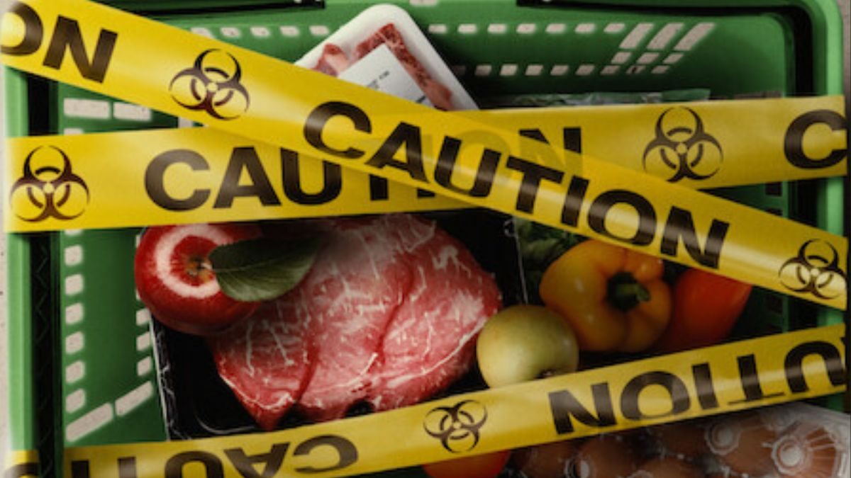 Cartaz de Contaminação: A Verdade Sobre o que Comemos, filme que está disponível na Netflix