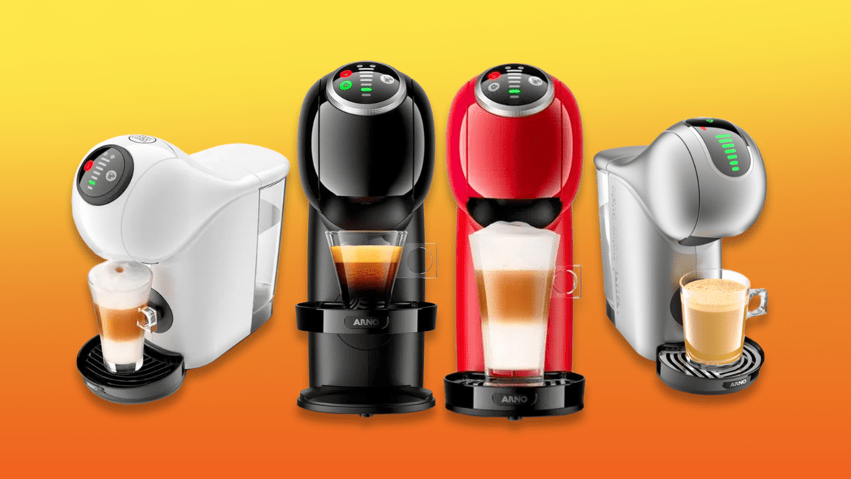 Linha Dolce Gusto tem diferentes cores e modelos; veja preços