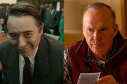 Matthew Broderick (à esq.) em Império da Dor e Michael Keaton em Dopesick: história real do Oxycontin