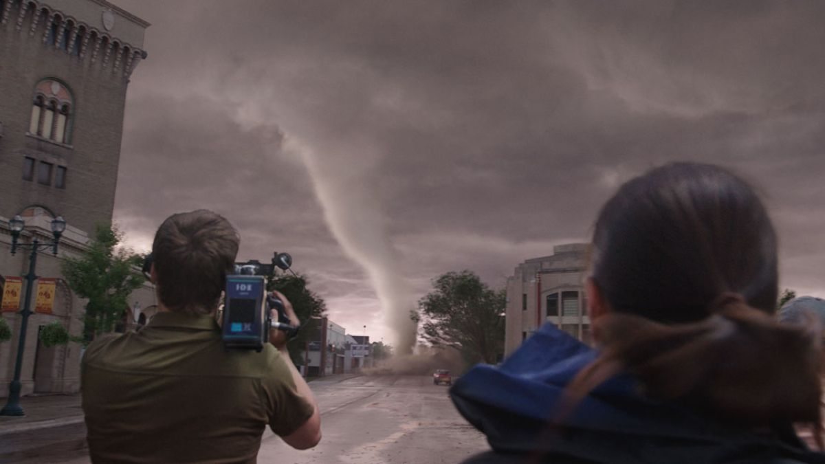 Cena do filme No Olho do Tornado, que vai passar na Sessão da Tarde hoje (13)