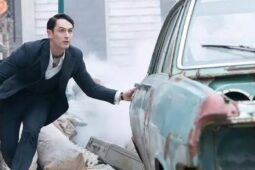 Colin Woodell em cena de O Continental, série do Prime Video sem Keanu Reeves