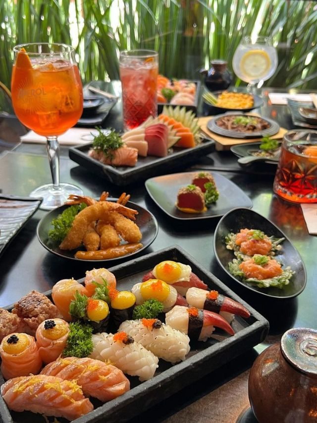 Rodízio no OGURU Sushi & Bar, em São Paulo