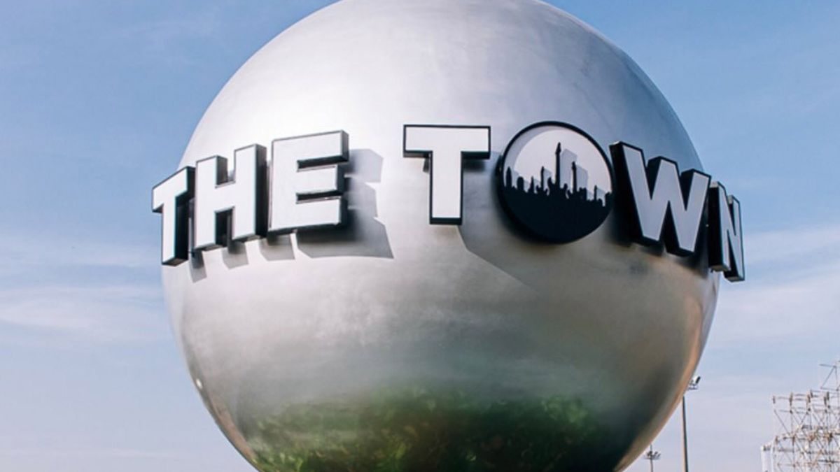 Logo do The Town, evento que está disponível para assistir no Multishow, Canal Bis e Globoplay ao vivo