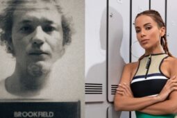 Cenas de duas produções que serão lançadas na Netflix: a nova temporada de Elite e o documentário O Diabo No Tribunal