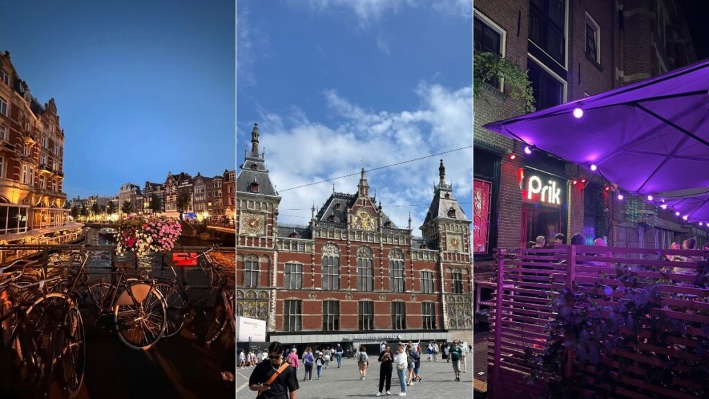 Fotos de Amsterdam registradas uma turista brasileira