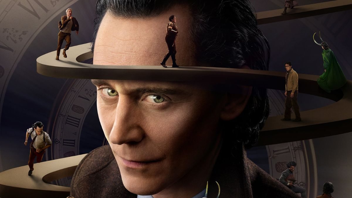 Cartaz da segunda temporada da série Loki no Disney+, com Tom Hiddleston