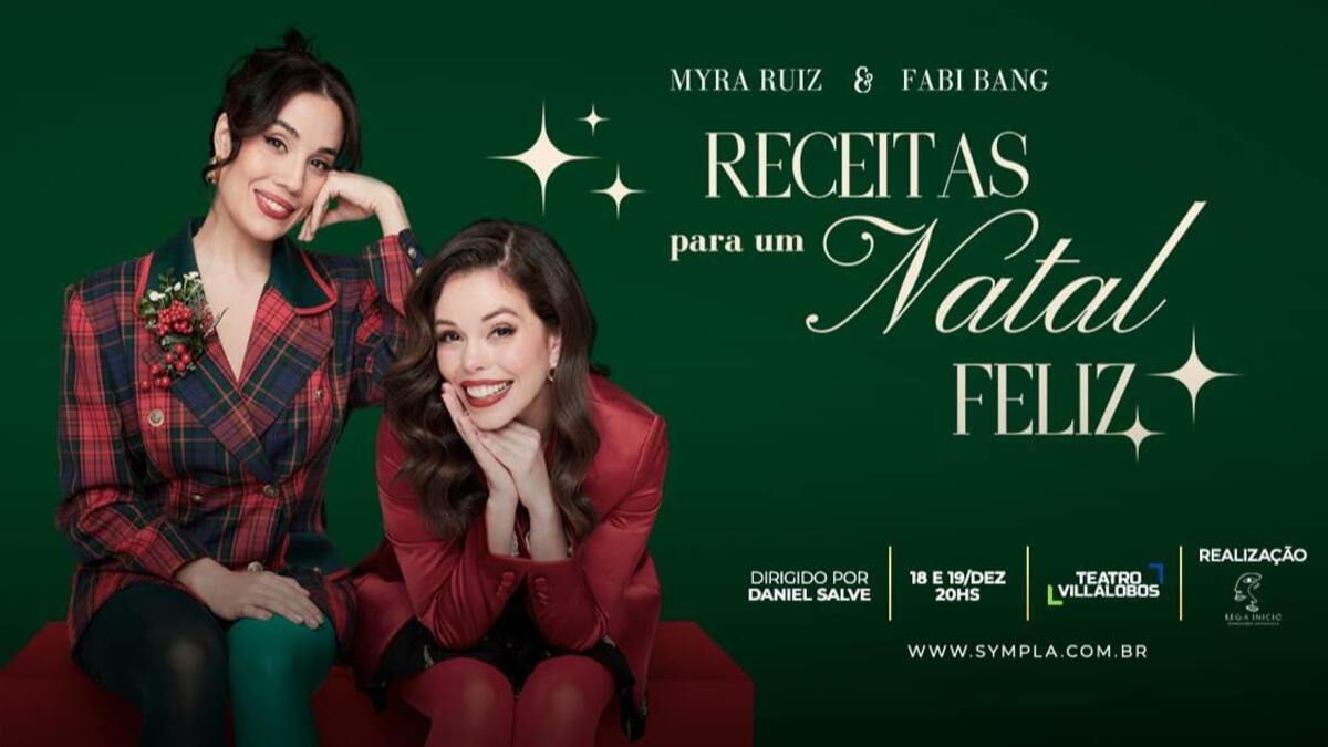 Receitas Para Um Natal Feliz promete risadas e emoção no teatro em São Paulo