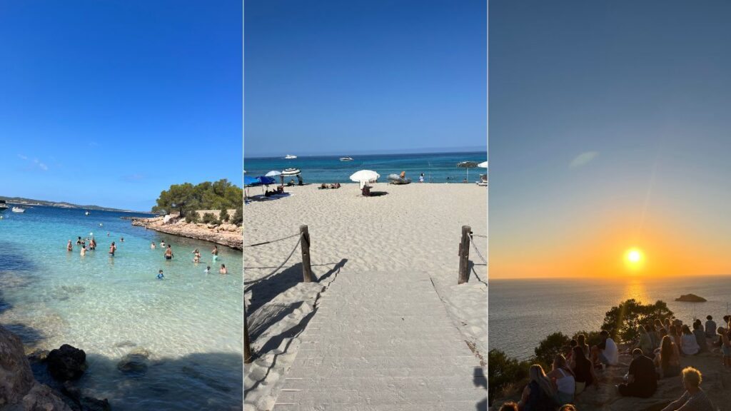 As praias de Ibiza