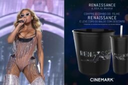 Renaissance: A Film by Beyoncé tem balde de pipoca na Cinemark Brasil
