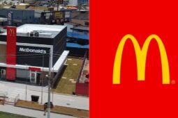 Montagem de fotos com Mc Donald's de Mairiporã ao lado do logo da rede