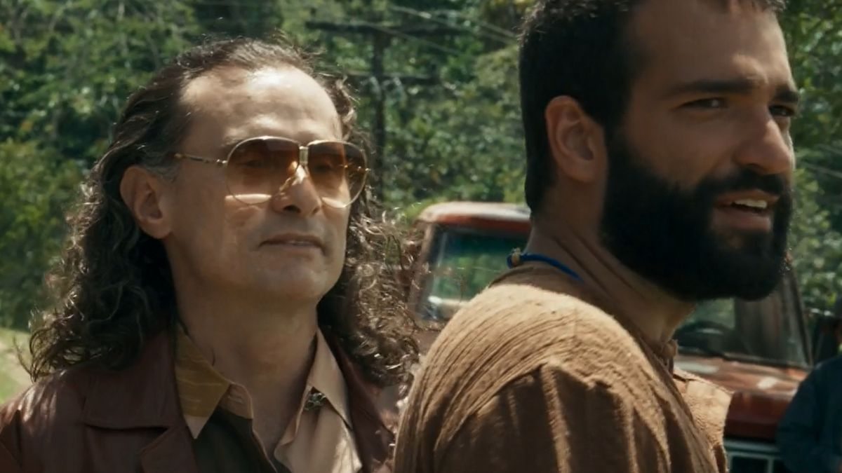 Firmino (Enrique Diaz) e José Inocêncio (Humberto Carrão) na primeira fase de Renascer
