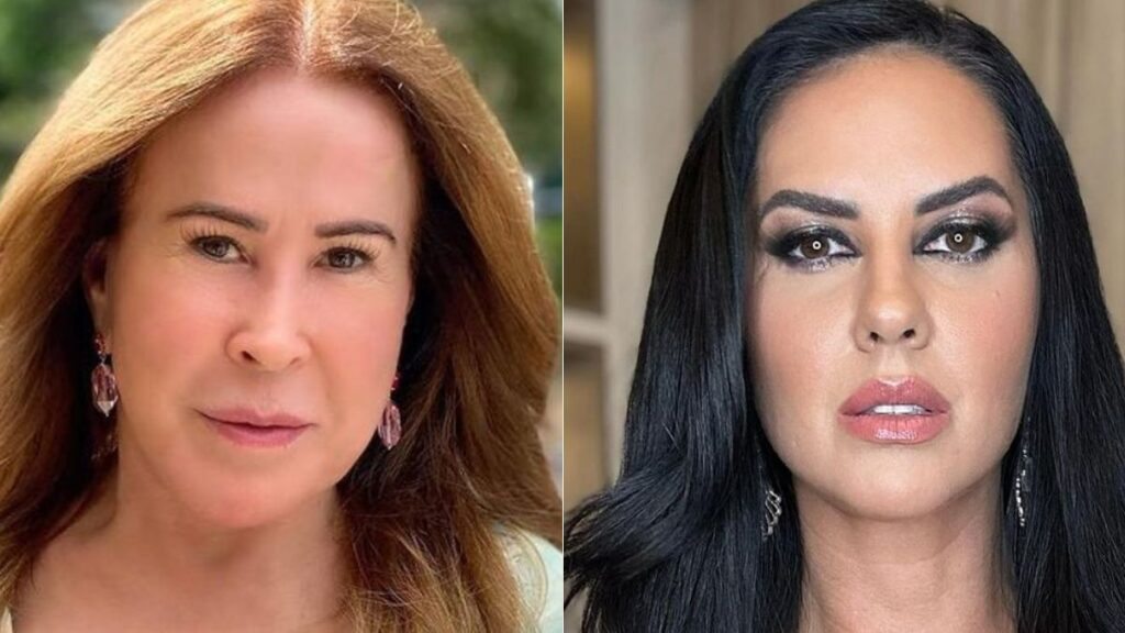 Imagens de Zilu e Graciele Camargo, mãe e madrasta de Wanessa Camargo