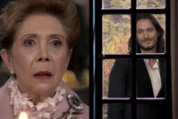 Cena final de A Neta Escolhida, novela colombiana do Globoplay