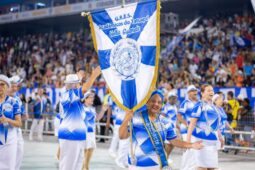 Acadêmicos do Tatuapé no ensaio técnico do Carnaval de SP 2024