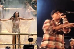 Cena de O Canto da Sereia e MC Daleste cantando em seu último show: quem matou?