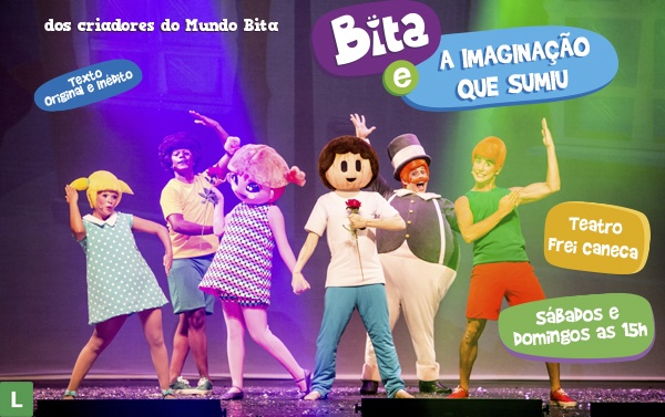 Teatro infantil em SP | Bita e a Imaginação que Sumiu